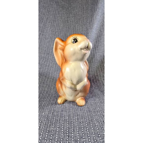 Rare Vintage Kitschy Bunny Rabbit Planter - Picture 2 of 9